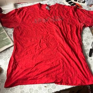 Next Level Large Street Speed Red Short Sleeve Graphic T